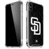 MLB San Diego Padres Dark Wash iPhone XS Max Clear Case